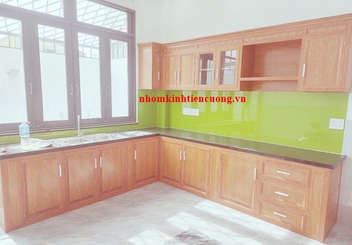 Tủ Bếp Nhôm Đẹp