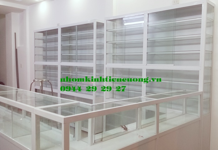 Thi Công Tủ Quầy Thuốc Tây