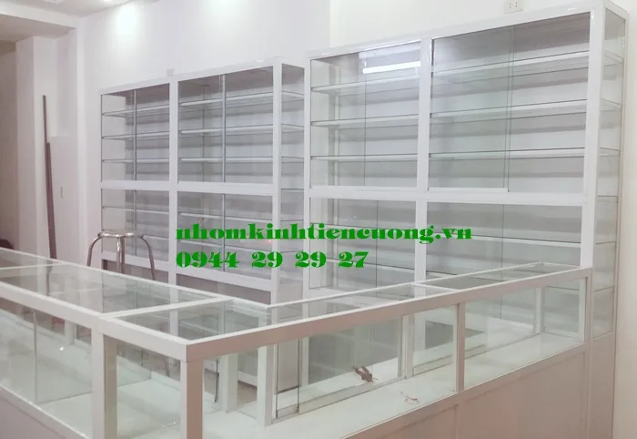 Thi Công Tủ Quầy Thuốc Tây Thi Công Tủ Quầy Thuốc Tây