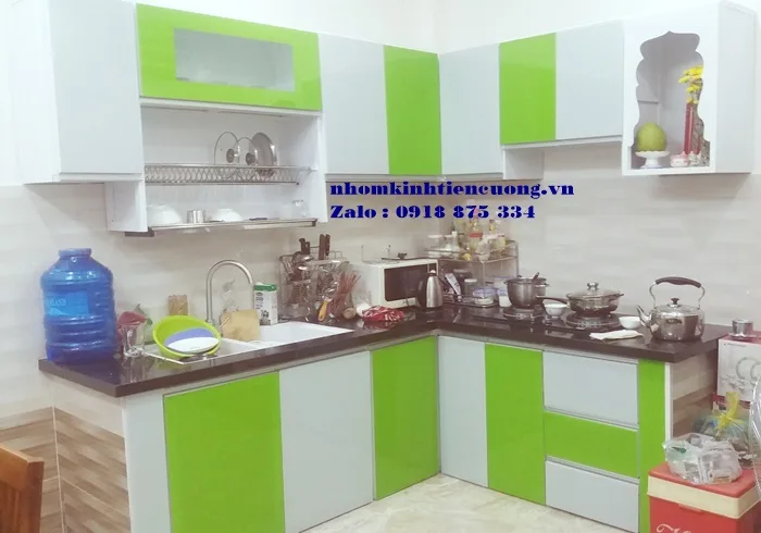 Tủ Bếp Bằng Nhôm