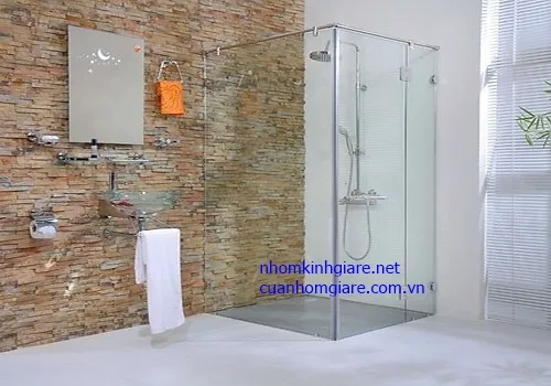 Phòng tắm kính cường lực đẹp giá rẻ tại tphcm