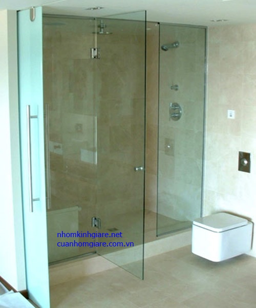 Thi công báo giá lắp đặt phòng tắm kính cường lực tại tphcm