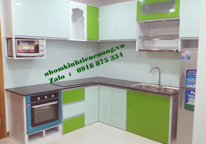 Tủ Bếp Bằng Nhôm