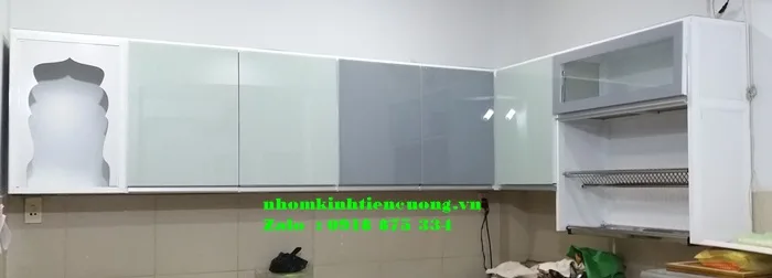 Tủ bếp bằng nhôm