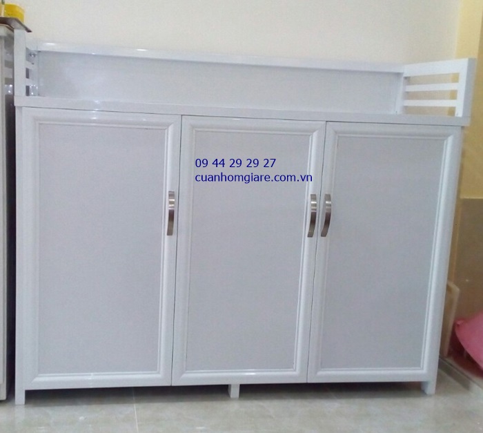 Tủ Chén Bát Nhôm Kính Tphcm