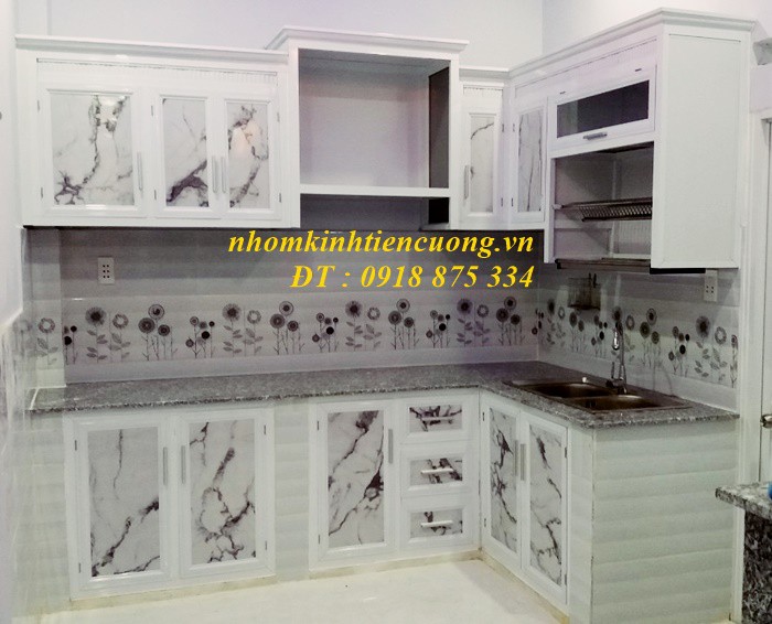 Tủ Bếp Nhôm Đẹp Tphcm