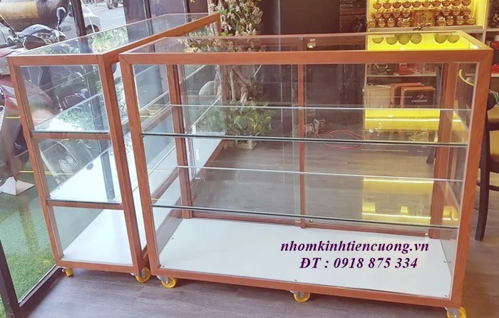 tủ bán hàng nhôm kính