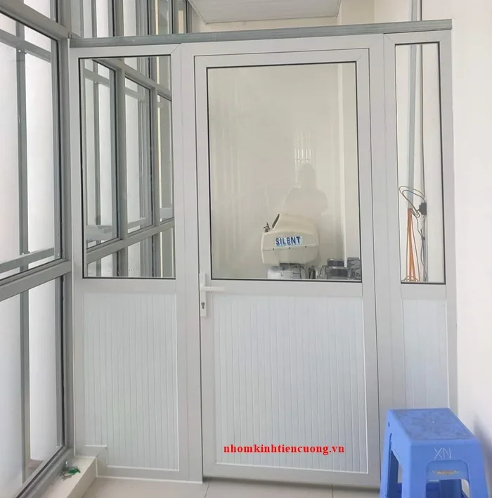 Vách ngăn phòng nhôm kính tphcm