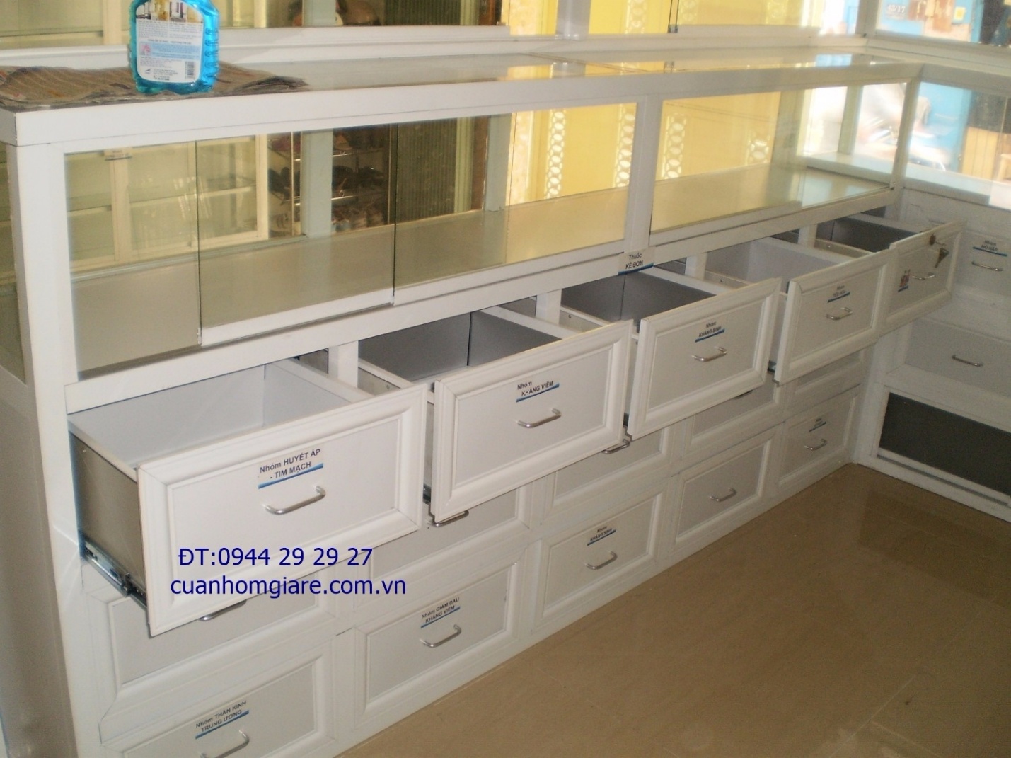 Tủ Thuốc Tây Nhôm
